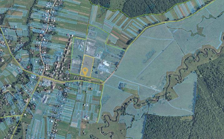Земельна ділянка у с. Копанки  площею 1,6 га