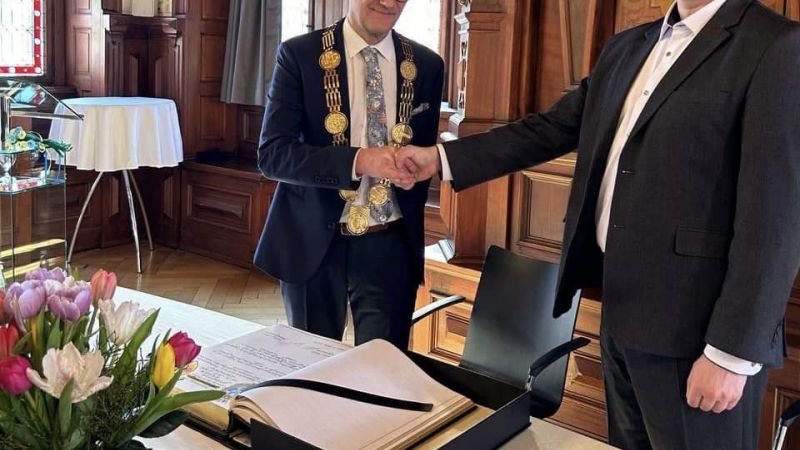 Калуська міська рада підписала меморандум про солідарне партнерство з містом Лар (Німеччина)