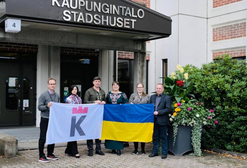 Калуська громада і місто-побратим Лог’я (Фінляндія) працюють над реалізацією спільних проєктів