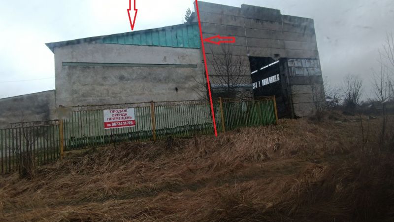 Виробничо-складське  приміщення по вул. Окружна площею 600  кв.м. 