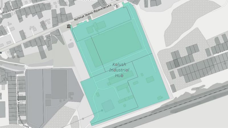 Земельна ділянка площею 18,73 Га індустріального парку 