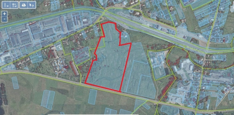 Вільна земельна ділянка площею 8 га на вул. Львівській