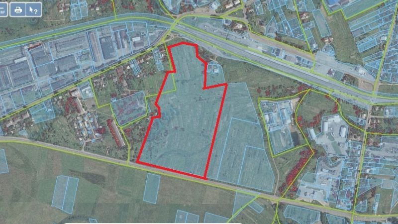 Вільна земельна ділянка площею 8 га на вул. Львівській