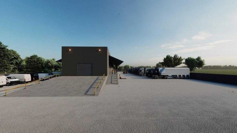 Виробничо-складське приміщення у промисловій зоні міста площею 936 кв.м