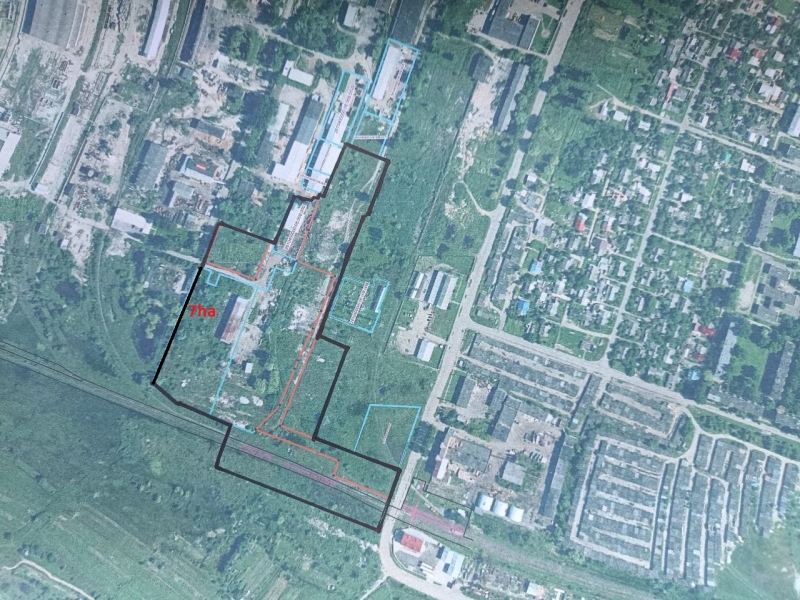 Земельна ділянка площею 7 га на вулиці Окружна в Калуші 