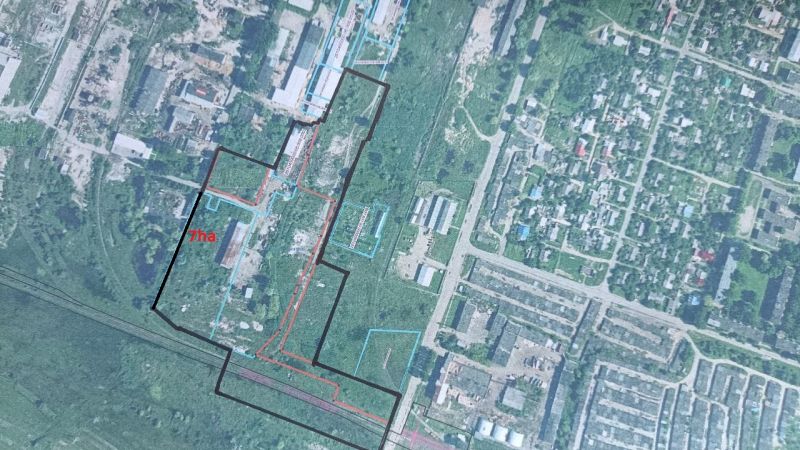 Земельна ділянка площею 7 га на вулиці Окружна в Калуші 